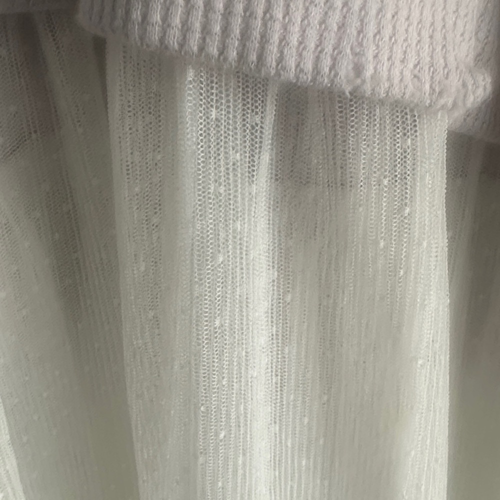 Free People Lavender and White Layered Top - Picture 6 of 6